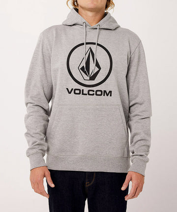 Volcom Men Brass Tacks 1.5 Pullover Fleece Grey